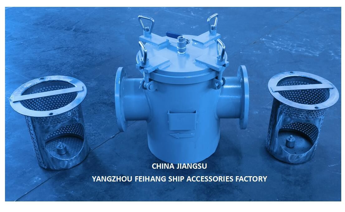 Seewasserstrainer Modell AS125 CBM1061 Körper galvanisiert, Schirm aus Edelstahl & China Lieferant - FeiHang