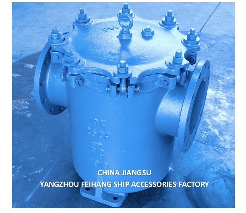 IMPA 872011-Marine Can Water Filter Can Gießstahl, Nom Dia 250mm JISF 7121 10K-250A Kannwasserspülmaschinen