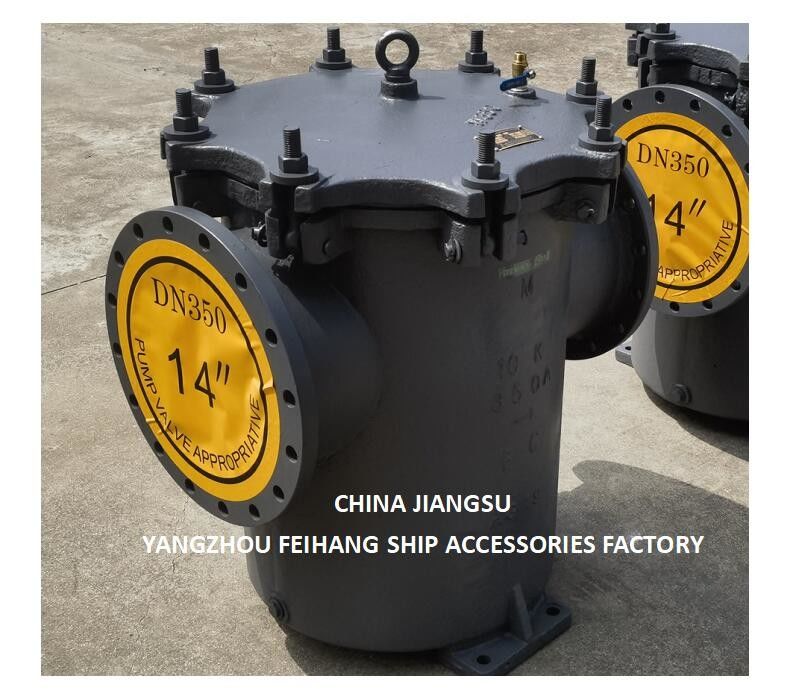 IMPA 872012 Marine Can Water Filter Can Gießstahl, Nom Dia 350mm JISF 7121 10K-350A Kannwasserspüler