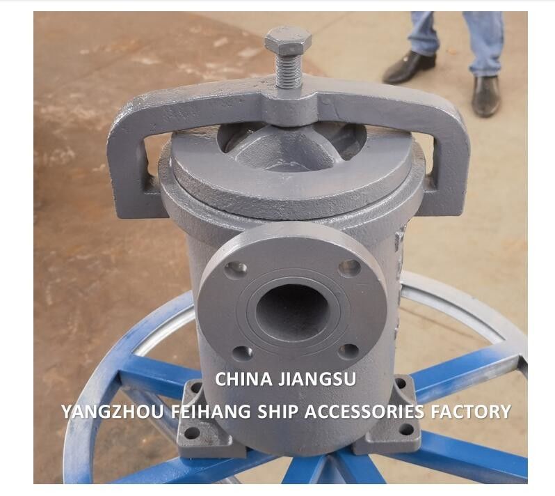 JIS F7209 MARINE SIMPLEX FUEL STRAINER & MARINE EINZIGER FILTER GESTELLTES EISENKörper Filterelement aus Edelstahl
