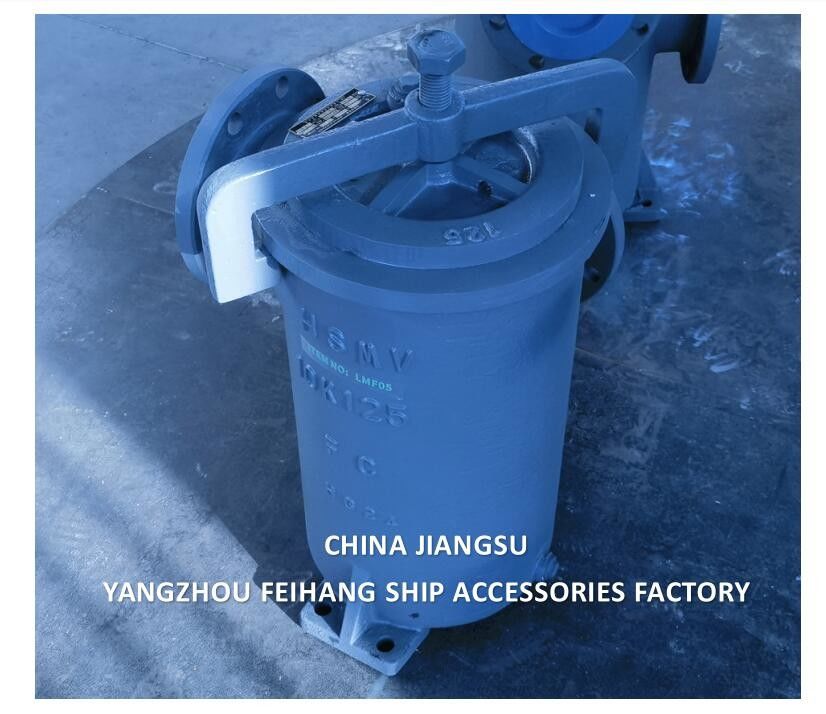 JIS F7209 MARINE SIMPLEX FUEL STRAINER & MARINE EINZIGER FILTER GESTELLTES EISENKörper Filterelement aus Edelstahl