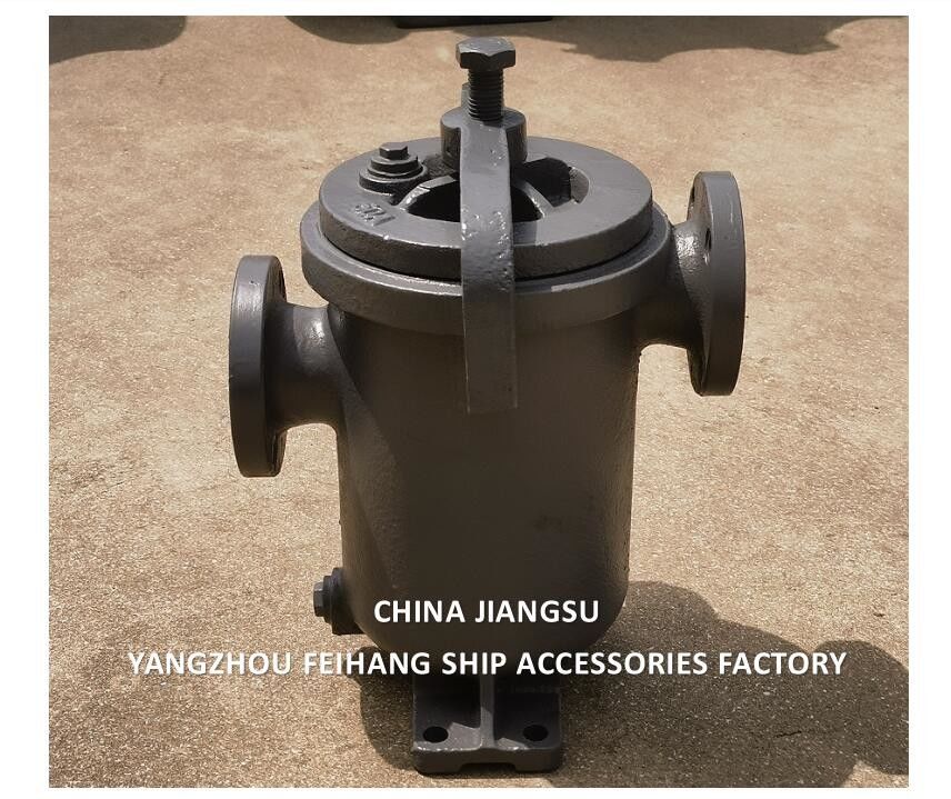 JIS F7209 MARINE SIMPLEX FUEL STRAINER & MARINE EINZIGER FILTER GESTELLTES EISENKörper Filterelement aus Edelstahl