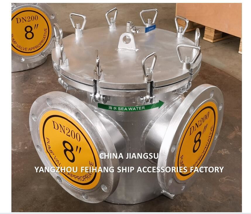 Seewasserfilter für den Haupteingang der Meereswasserpumpe BRS200 CB/T497 SZIE-8