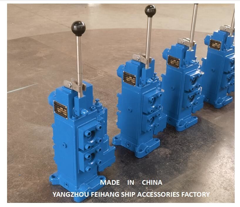 MANUALEN PROPORTIONALEN Strömungsregelungsventile für Schiffe Modell FDM08 Größe 25A Strömung 200L/MIN