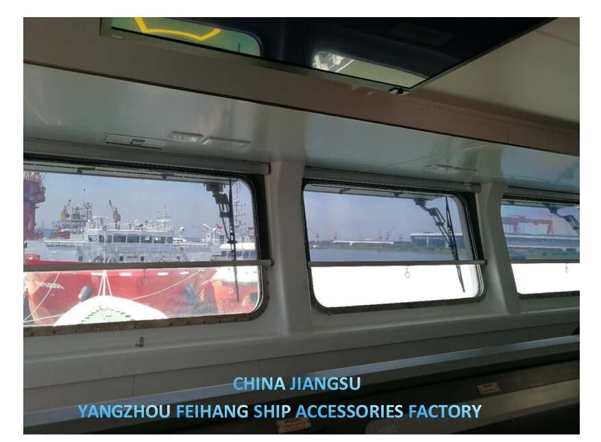 MARINE SOLAR SHADE & ANTI-GLARE SUNSCREEN ROLLER BLIND mit Al.Alloy-Kassettenschacht und Polyester-Schattenfilm