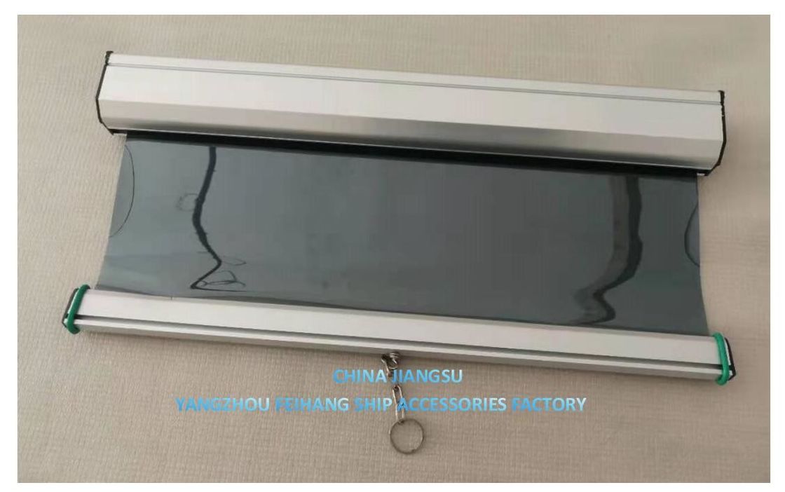 MARINE SOLAR SHADE & ANTI-GLARE SUNSCREEN ROLLER BLIND mit Al.Alloy-Kassettenschacht und Polyester-Schattenfilm
