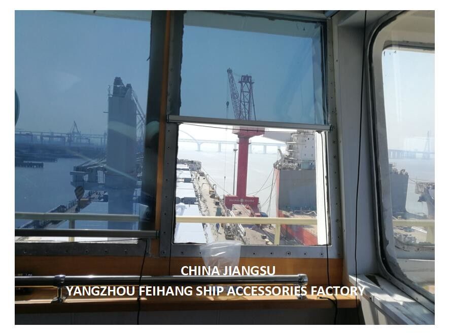 Marine Solar Shade Anti-Glare Sun Screen Roller Blind Polyester Schattenfilm in Bronze Farbe
