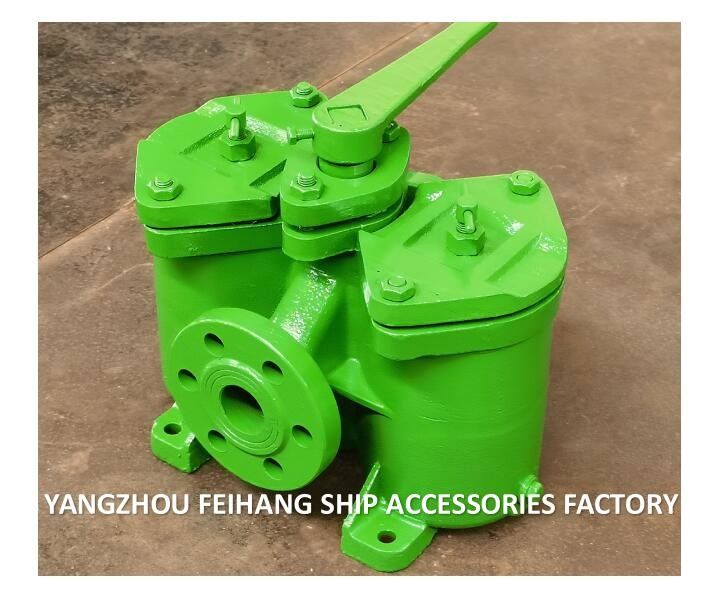 Technische Parametertabelle für Duplex-Ölfilter Doppelölspülmaschinen Modell AS32 Cb/T425-94 Körper aus Gusseisen mit Filter