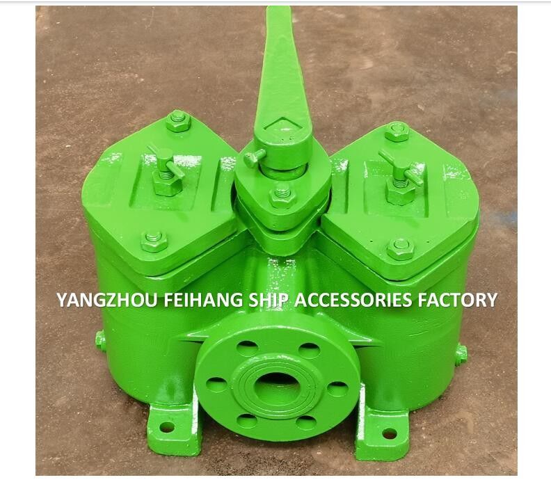 Technische Parametertabelle für Duplex-Ölfilter Doppelölspülmaschinen Modell AS32 Cb/T425-94 Körper aus Gusseisen mit Filter