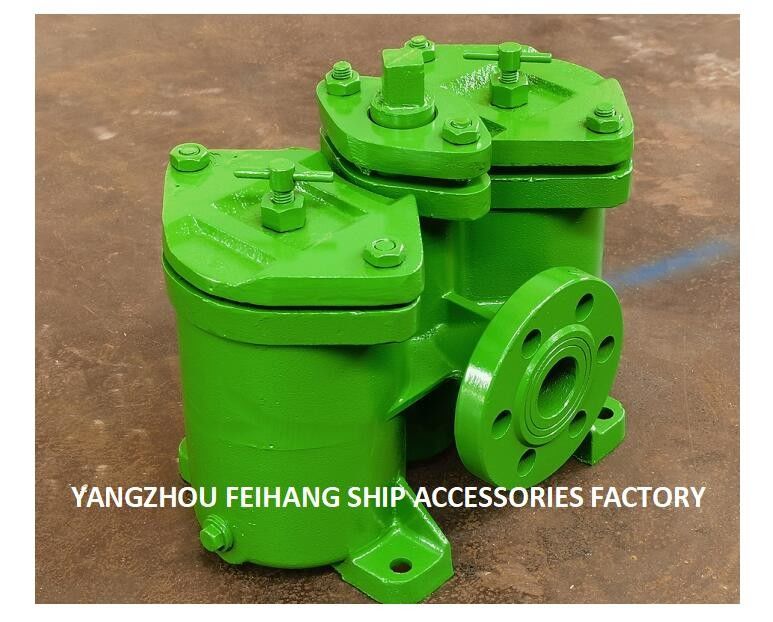 Technische Parametertabelle für Duplex-Ölfilter Doppelölspülmaschinen Modell AS32 Cb/T425-94 Körper aus Gusseisen mit Filter