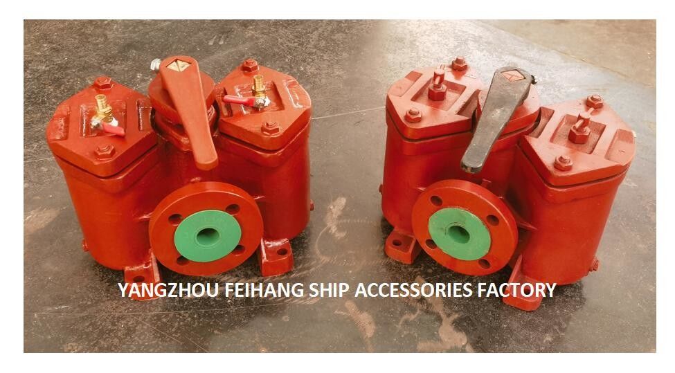 Technische Parametertabelle für Duplex-Ölfilter Doppelölspülmaschinen Modell AS32 Cb/T425-94 Körper aus Gusseisen mit Filter