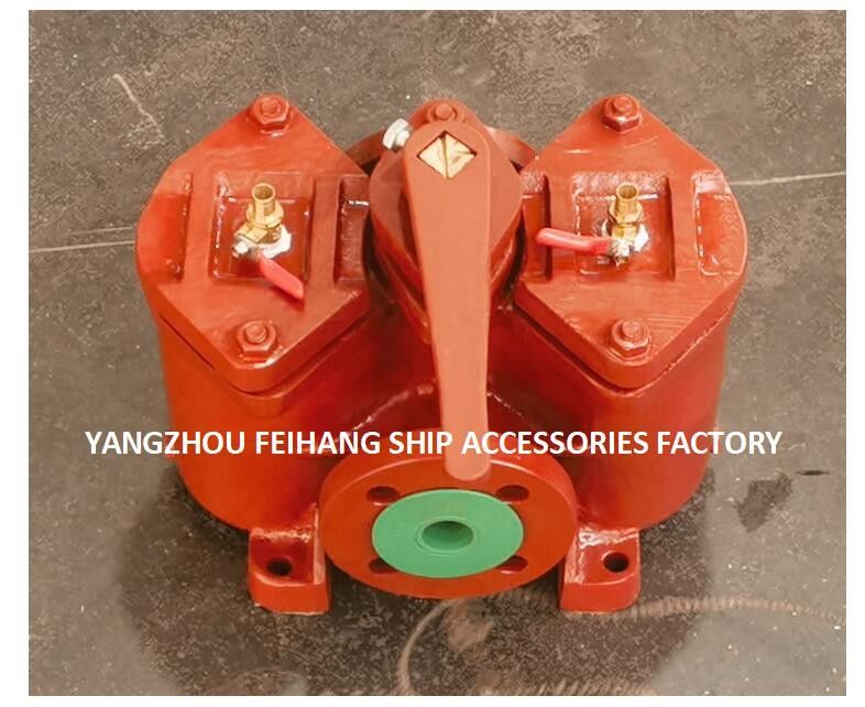 Technische Parametertabelle für Duplex-Ölfilter Doppelölspülmaschinen Modell AS32 Cb/T425-94 Körper aus Gusseisen mit Filter