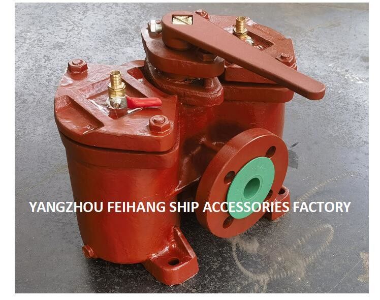 Technische Parametertabelle für Duplex-Ölfilter Doppelölspülmaschinen Modell AS32 Cb/T425-94 Körper aus Gusseisen mit Filter