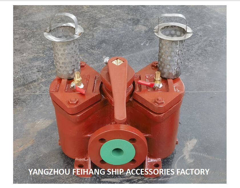 Technische Parametertabelle für Duplex-Ölfilter Doppelölspülmaschinen Modell AS32 Cb/T425-94 Körper aus Gusseisen mit Filter
