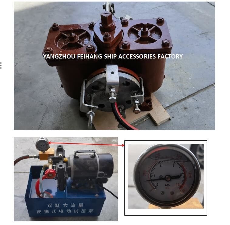 Technische Parametertabelle für AS40 CB/T425 Duplex-Ölfilter Doppelölspüler Gusseisenkörper mit Filterelement