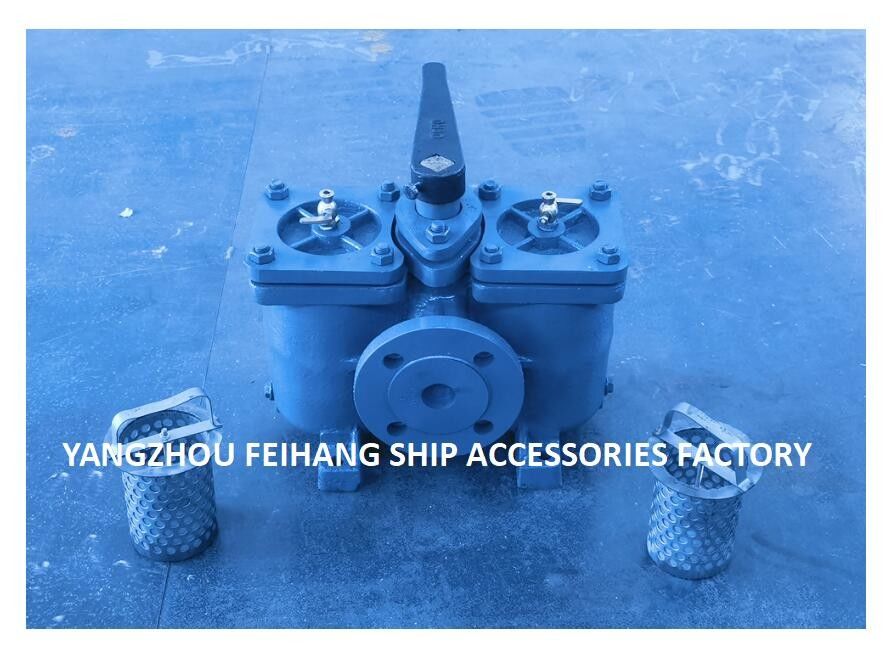 Duplex-Ölfilter Modell AS40 CB/T425-94 Duplex-Ölkorb-Säuberer