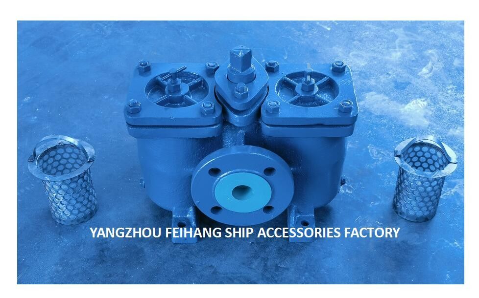 Duplex-Ölfilter Modell AS40 CB/T425-94 Duplex-Ölkorb-Säuberer