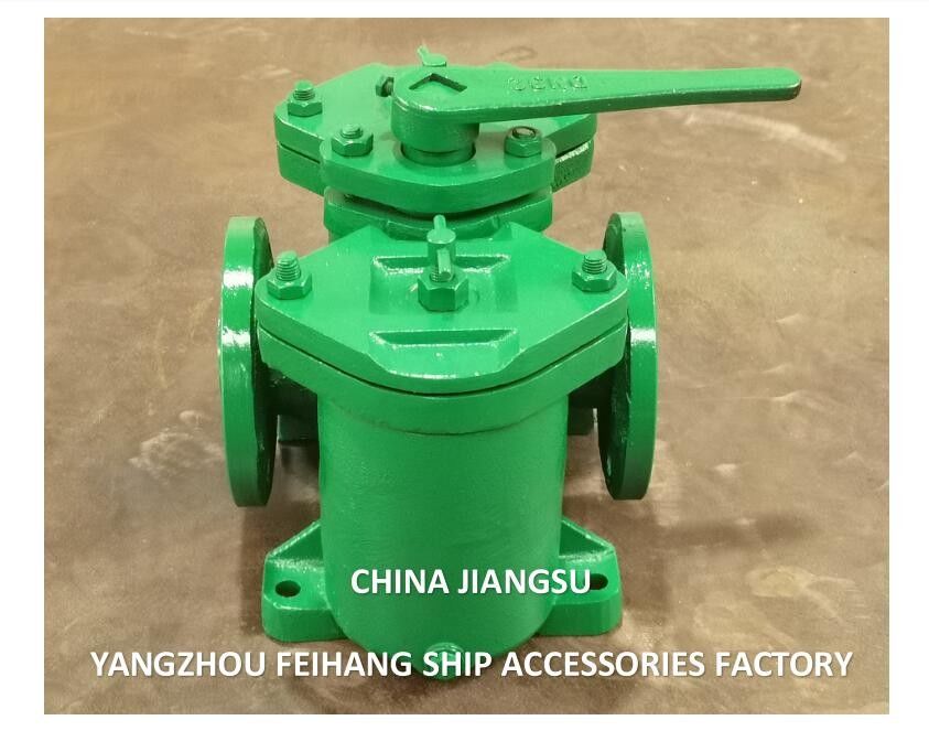 Gusseisen-Flangen-Duplex-Ölfilter AS32 Cb/T425 für die Kraftstoffübertragungspumpe Gusseisenkörper enthält Edelstahl