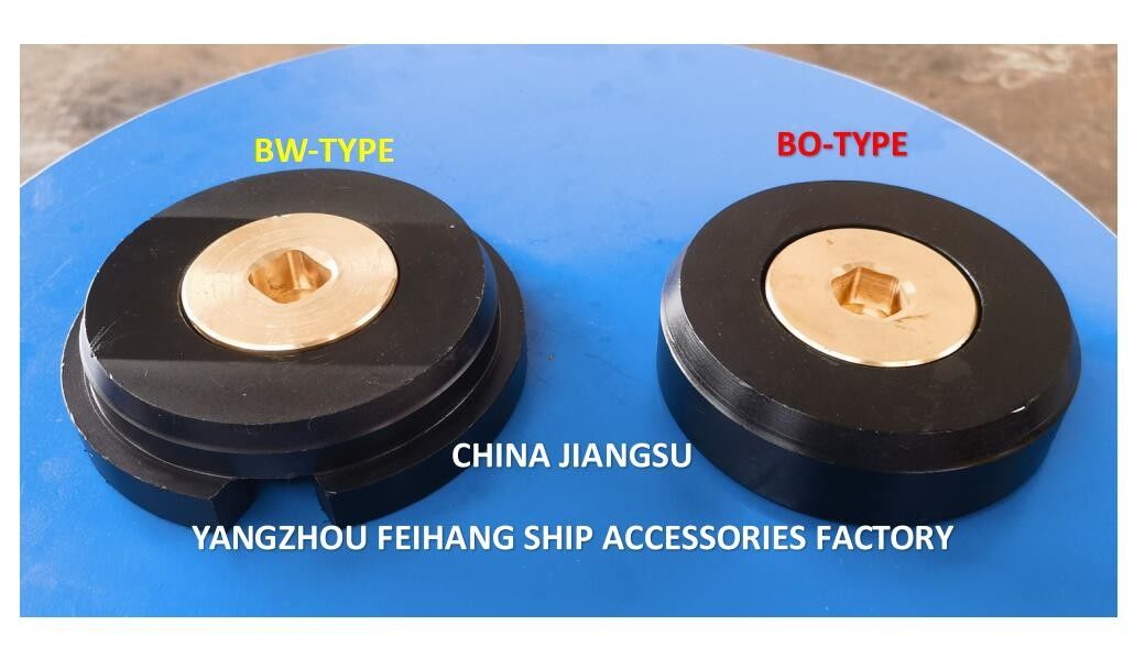 WATERTANK-Bodenstecker des Schiffes Modell AW42-35N CB/T254-1997 mit Edelstahl-Kegel-Kohlenstoff-Stahl-Bodenplatte