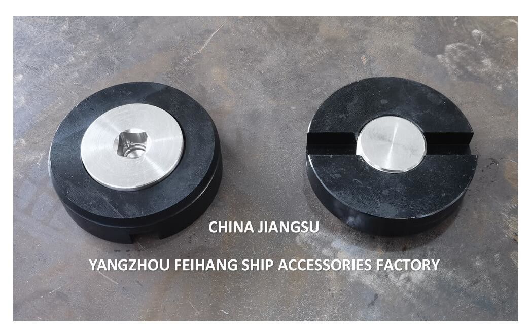 FeiHang BW52-45H Marine Bodenstecker Stecker Durchmesser 52mm Bodenplatte H-45mm Messing Bodenstecker für Ölbehälter