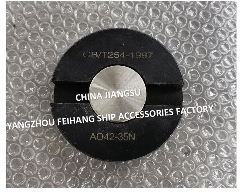 FeiHang BW42-35H Marine Bodenstecker 42 mm Durchmesser H-35mm Bodenplatte für Ölbehälter