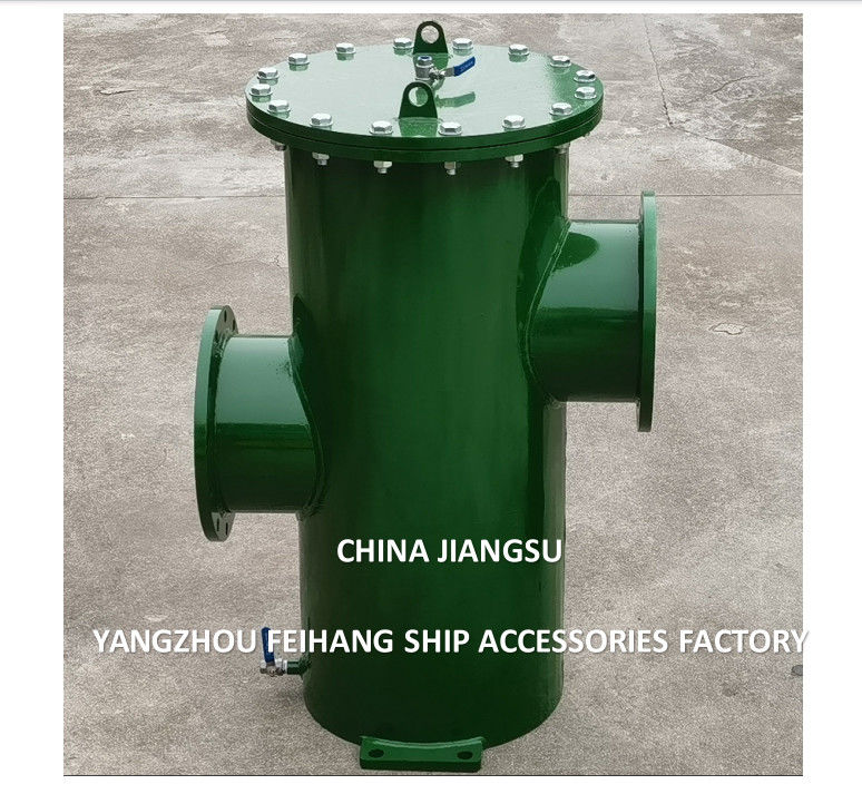 TYPE-5K-300A Schiffsstandard Einfacher Korbfilter und Einfacher Ölfilter aus Kohlenstoffstahl