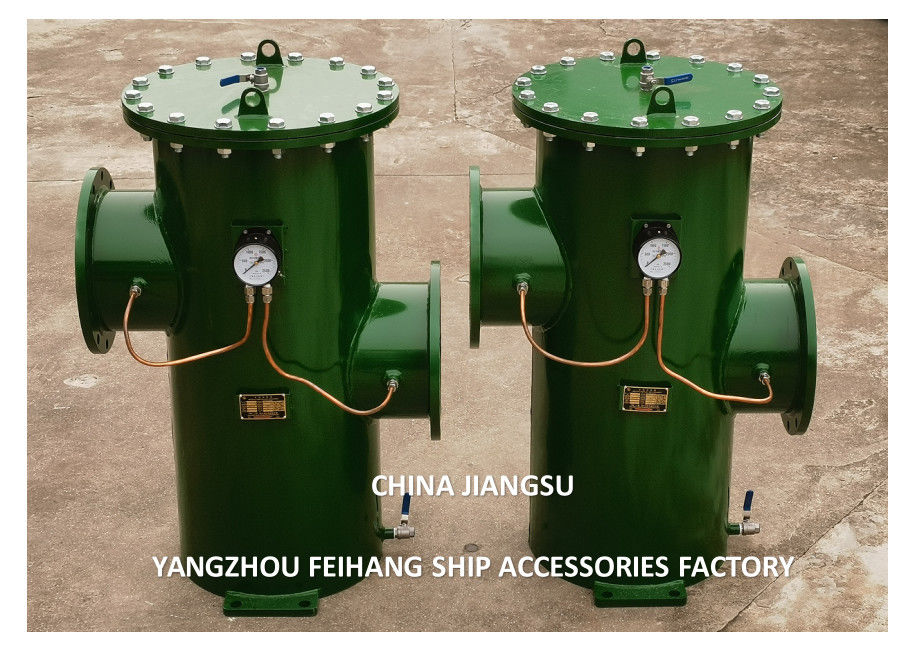 EINFACHFILTER Einfacher Einfachölfilter DN300 PN16 Gussstahl Körper Edelstahl