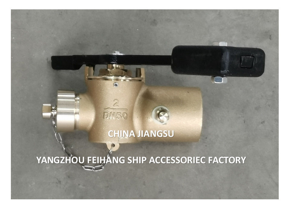 Feihang-Modell FH50 Cb/T3778-1999 Klingende Hühner-Klingende Bronze-Selbstschließende Ventil-Gewinde