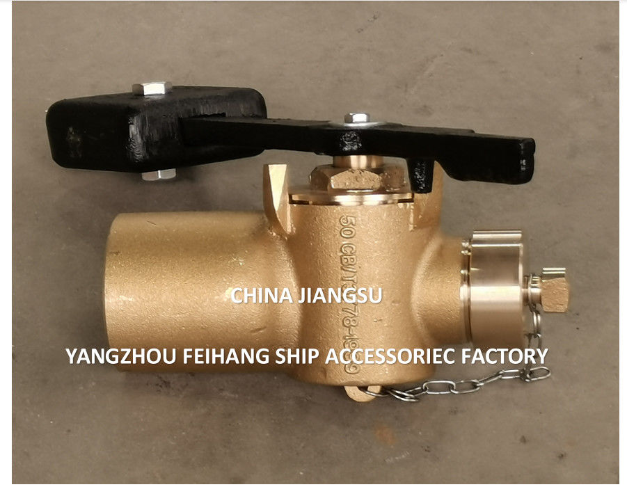 Feihang-Modell FH50 Cb/T3778-1999 Klingende Hühner-Klingende Bronze-Selbstschließende Ventil-Gewinde