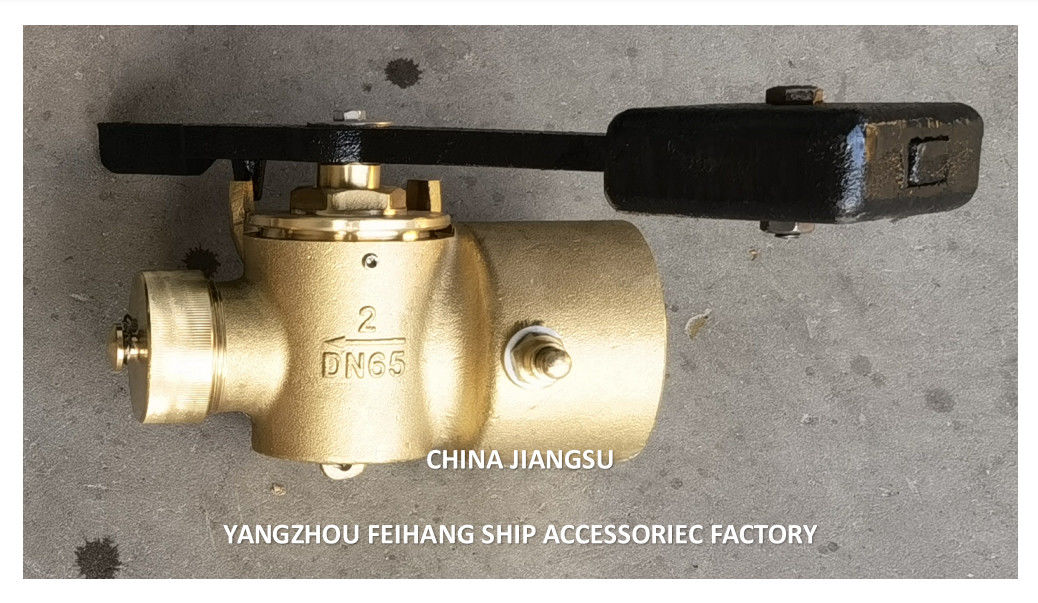 Feihang-Modell FH50 Cb/T3778-1999 Klingende Hühner-Klingende Bronze-Selbstschließende Ventil-Gewinde
