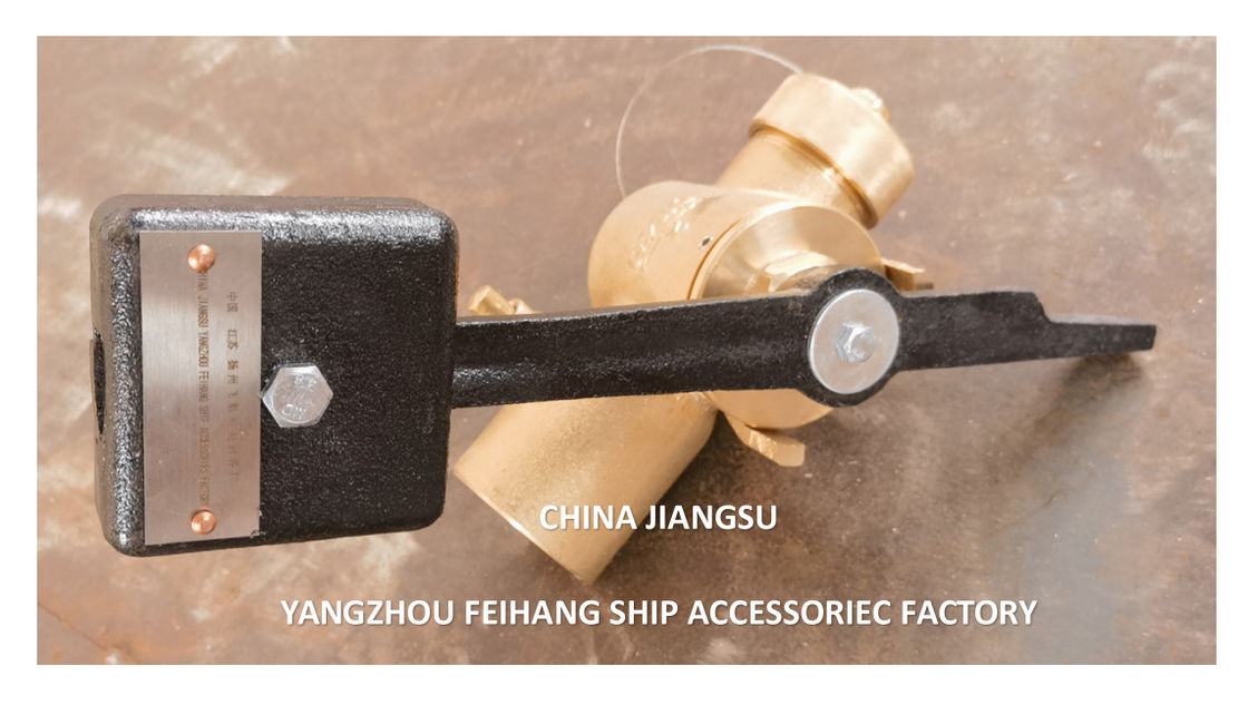 Technischer Parameter für Bronze-Selbstschließventilmodell FH40 CB/T3778-1999 mit Gewindeenden Enden mit Gewichtshebel