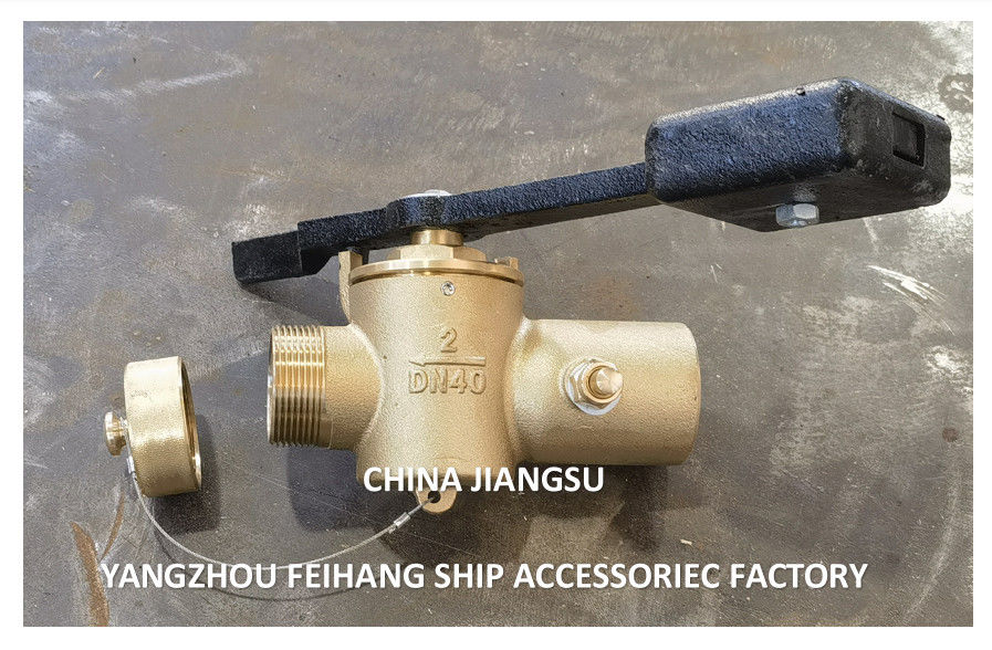 Technischer Parameter für Bronze-Selbstschließventilmodell FH40 CB/T3778-1999 mit Gewindeenden Enden mit Gewichtshebel