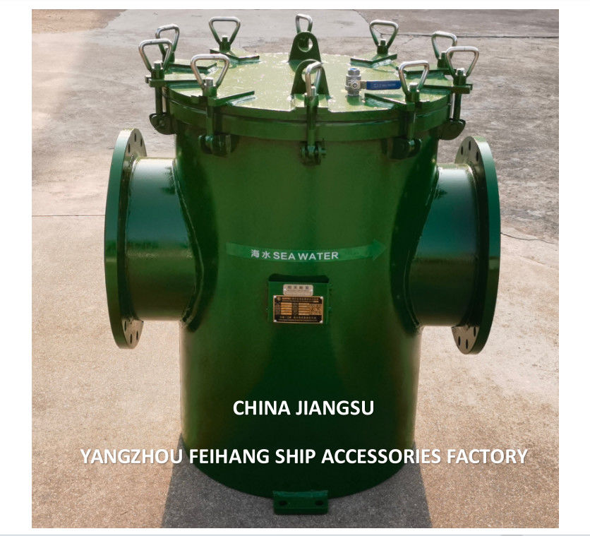 China AS350 CB/T497 Korb Meerwasserfilter mit Gummiverkleidung Lieferant - Feihang Marine