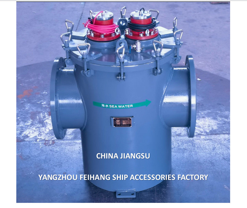 Seewasserfilter mit MGPS-Marine Growth Prevention System Modell AS350 CB/T497-2012