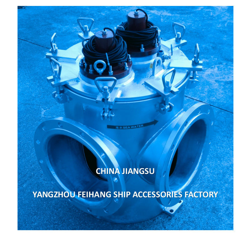 Seewasserfilter mit MGPS-Marine Growth Prevention System Modell AS350 CB/T497-2012
