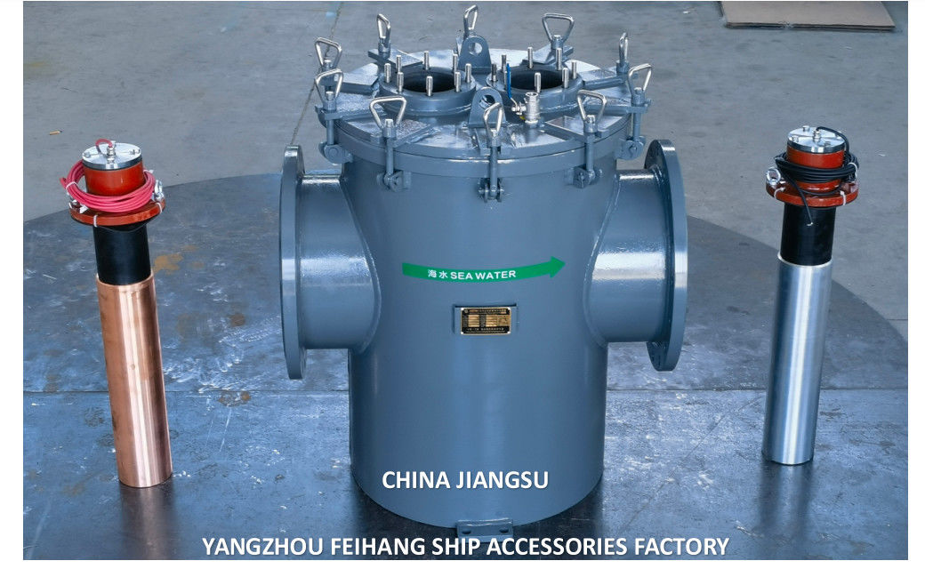 Seewasserfilter mit MGPS-Marine Growth Prevention System Modell AS350 CB/T497-2012