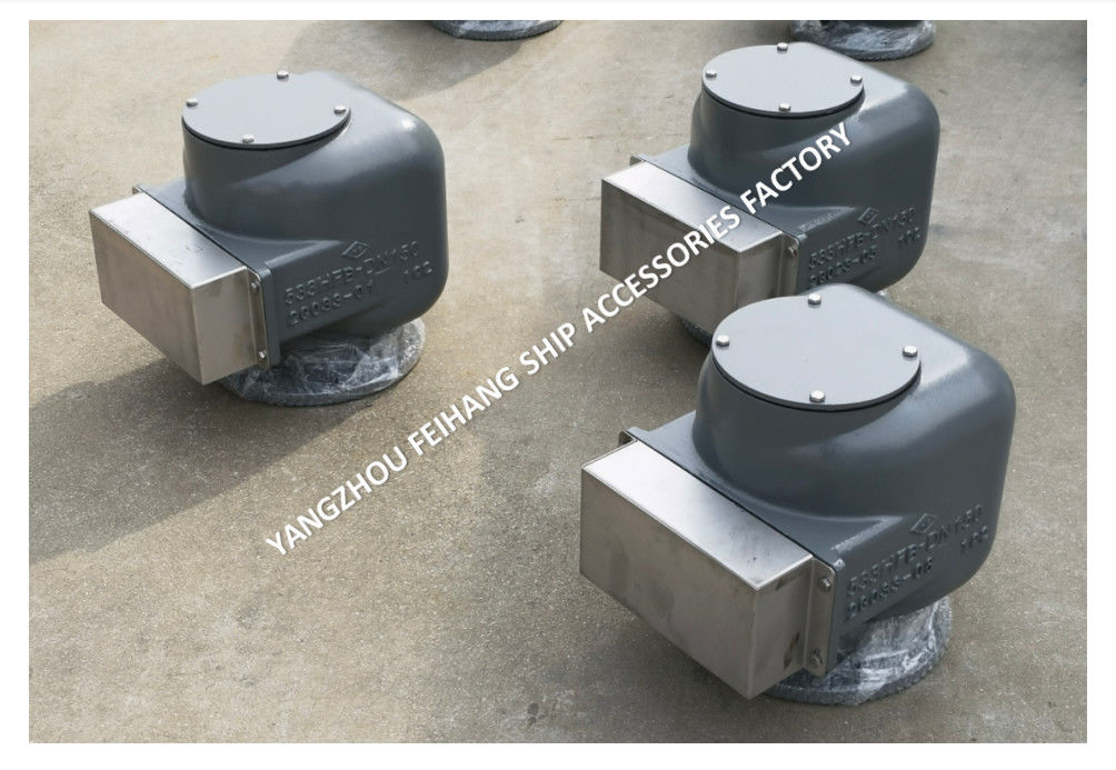 KNODULARES GEWALZTEISMARINE Luftlüftkopf Modell 533HFB-150A mittelschwarz für Ballastbehälter