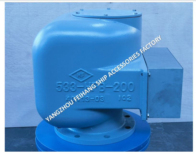 NO 533HF-DN200 Luftventilationskopf FLOAT TYPE YANGZHOU FEIHANG Schiffszubehör
