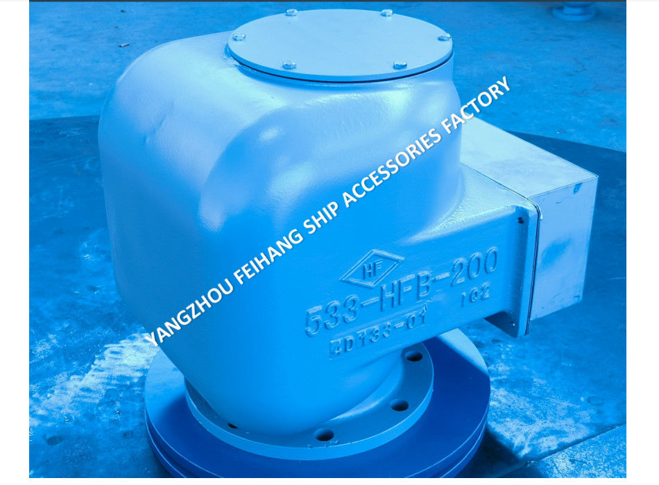 NO 533HF-DN200 Luftventilationskopf FLOAT TYPE YANGZHOU FEIHANG Schiffszubehör