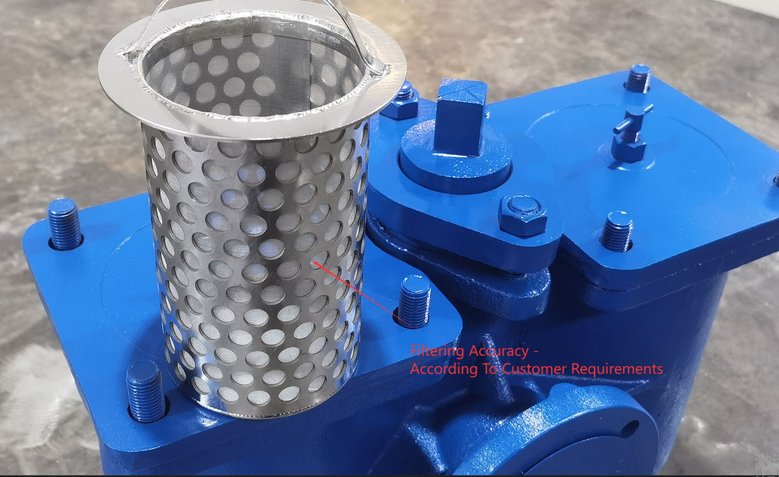 Parameterwahltabelle für Doppelölstrainer und Doppelölfilter AS65 CB/T425
