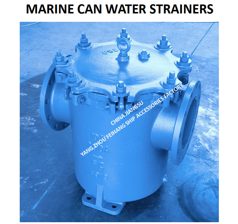 Marine-Wasserfilter aus Gusseisen mit Filter aus Edelstahl