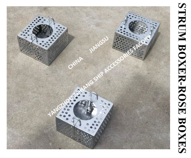 Galvanisierter Stahlfilter Rosenkiste für die Billage-Leitung FH-100A JIS F7206 Mesh-10mm