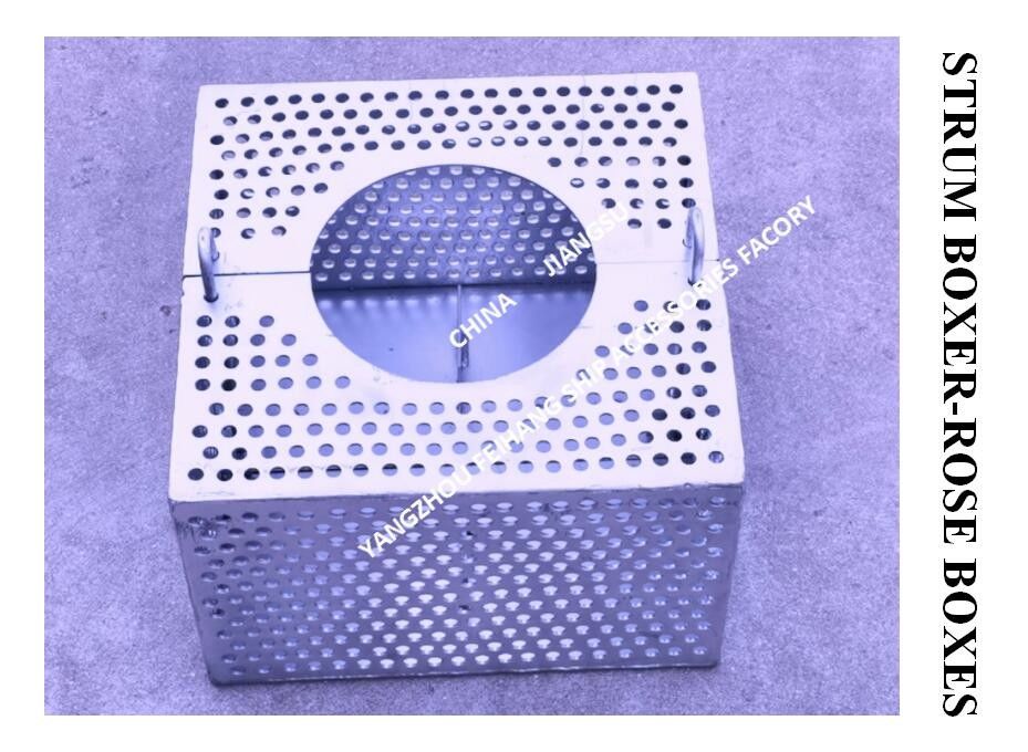 Galvanisierter Stahlfilter Rosenkiste für die Billage-Leitung FH-100A JIS F7206 Mesh-10mm