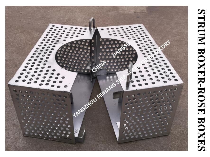 Galvanisierter Stahlfilter Rosenkiste für die Billage-Leitung FH-100A JIS F7206 Mesh-10mm