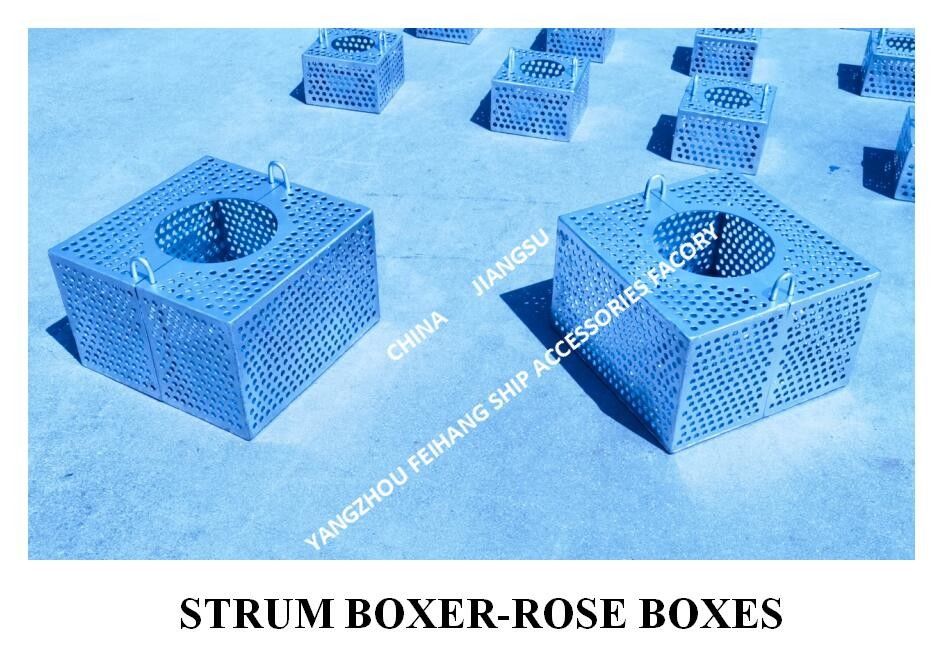 Marine Rose Boxes aus Edelstahlplatte für die Billage Line Fh-150A JIS F7206 Mesh-10mm