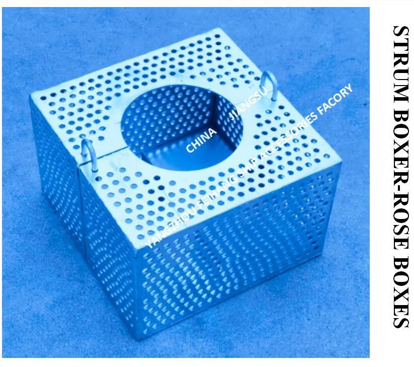 Galvanisierter Stahlfilter Rosenkiste für die Billage-Leitung FH-100A JIS F7206 Mesh-10mm