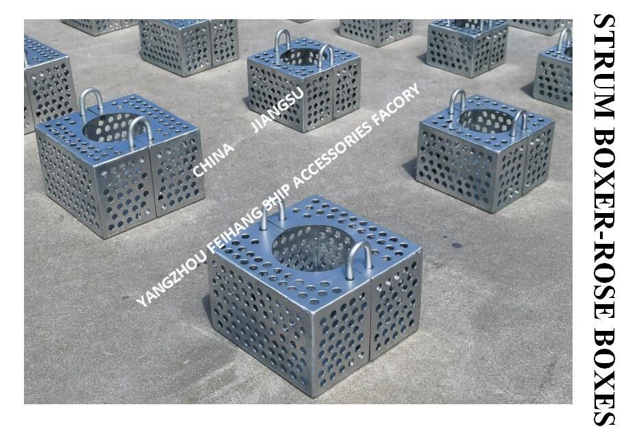 Galvanisierter Stahlfilter Rosenkiste für die Billage-Leitung FH-100A JIS F7206 Mesh-10mm