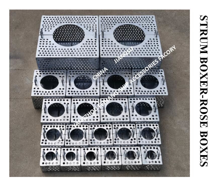Filterboxer für die Bilanzleitung Fh-150a JIS F7206 Galvanisiertes Stahlnetz-10 mm