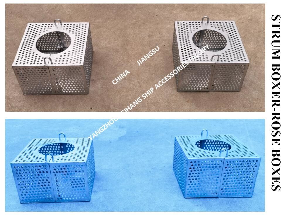 Galvanisierter Stahlfilter Rosenkiste für die Billage-Leitung FH-100A JIS F7206 Mesh-10mm