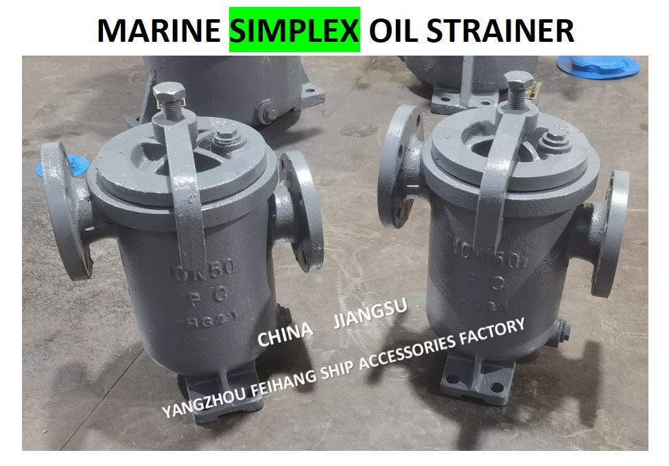China Simplex-Ölstrains & Single Oil Basket Filter Lieferant 5K-125A JIS F7209 Körper - Gusseisen und Filter - Edelstahl